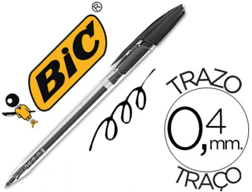 Esferografica bic cristal clic preto , Bic , 36241 , 0070330171572